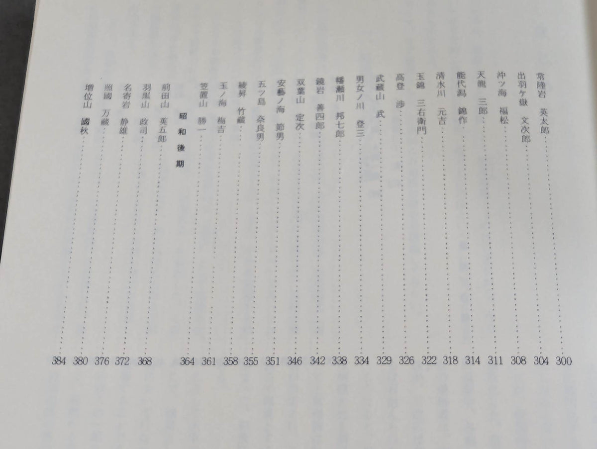 Grand sumo biography