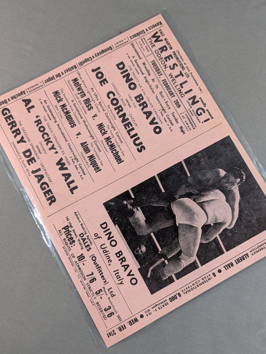 Wrestling! THE ODEON