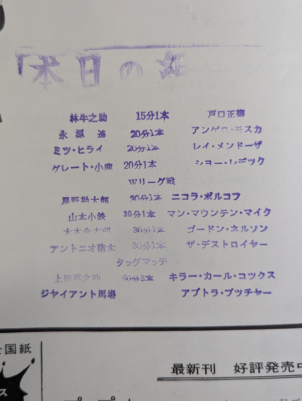 71第13回ワールド大リーグ戦