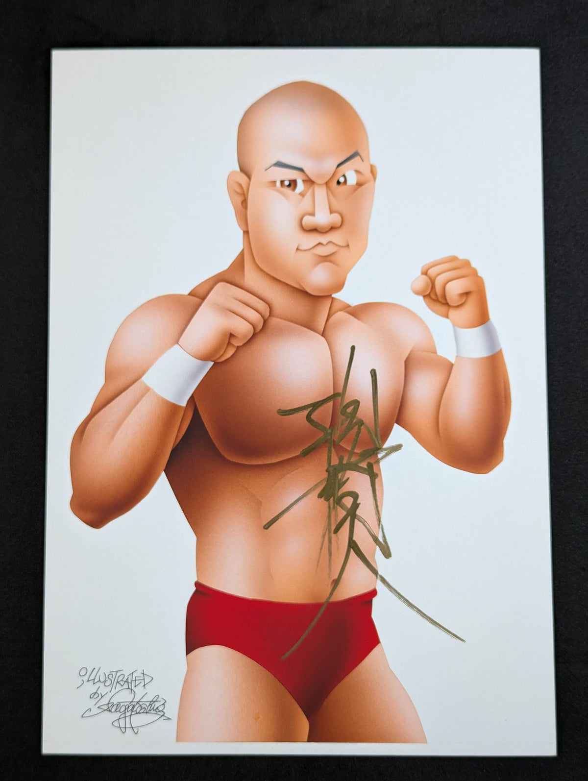 ★坂井永年氏 原画作品★「熱風児」垣原賢人