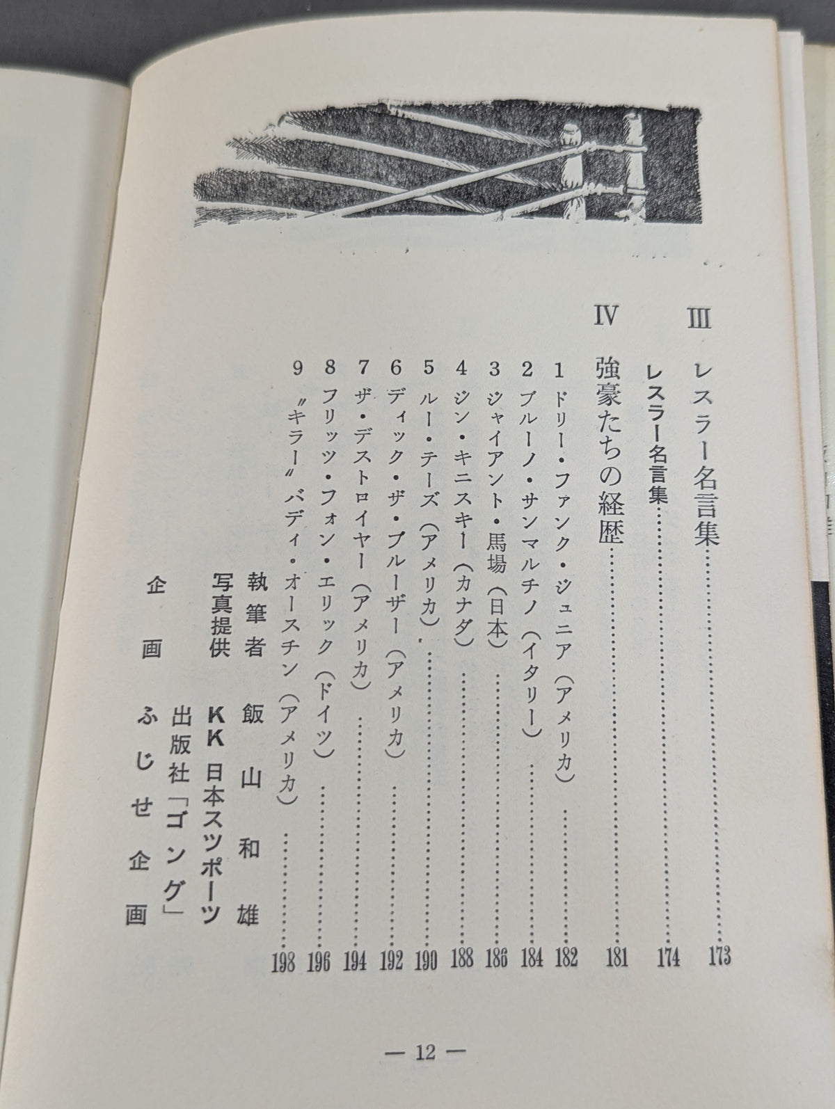 Strong Pro Wrestling Junior Encyclopedia