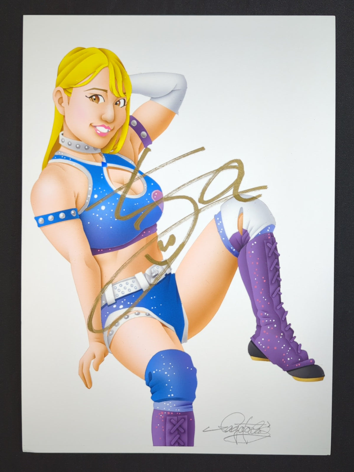 ★坂井永年氏 原画作品★「こんにちマッスル」ちゃんよた