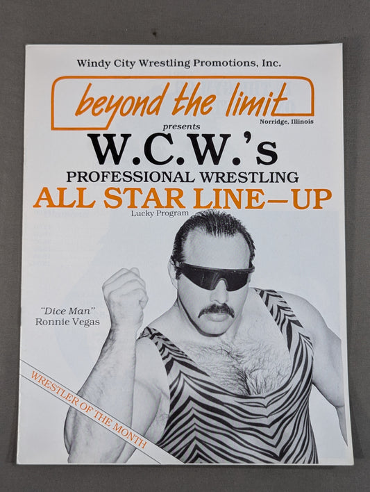 WCW(WCPW) / ALL STAR LINE-UP -Lucky Program- beyond the limit Norridge