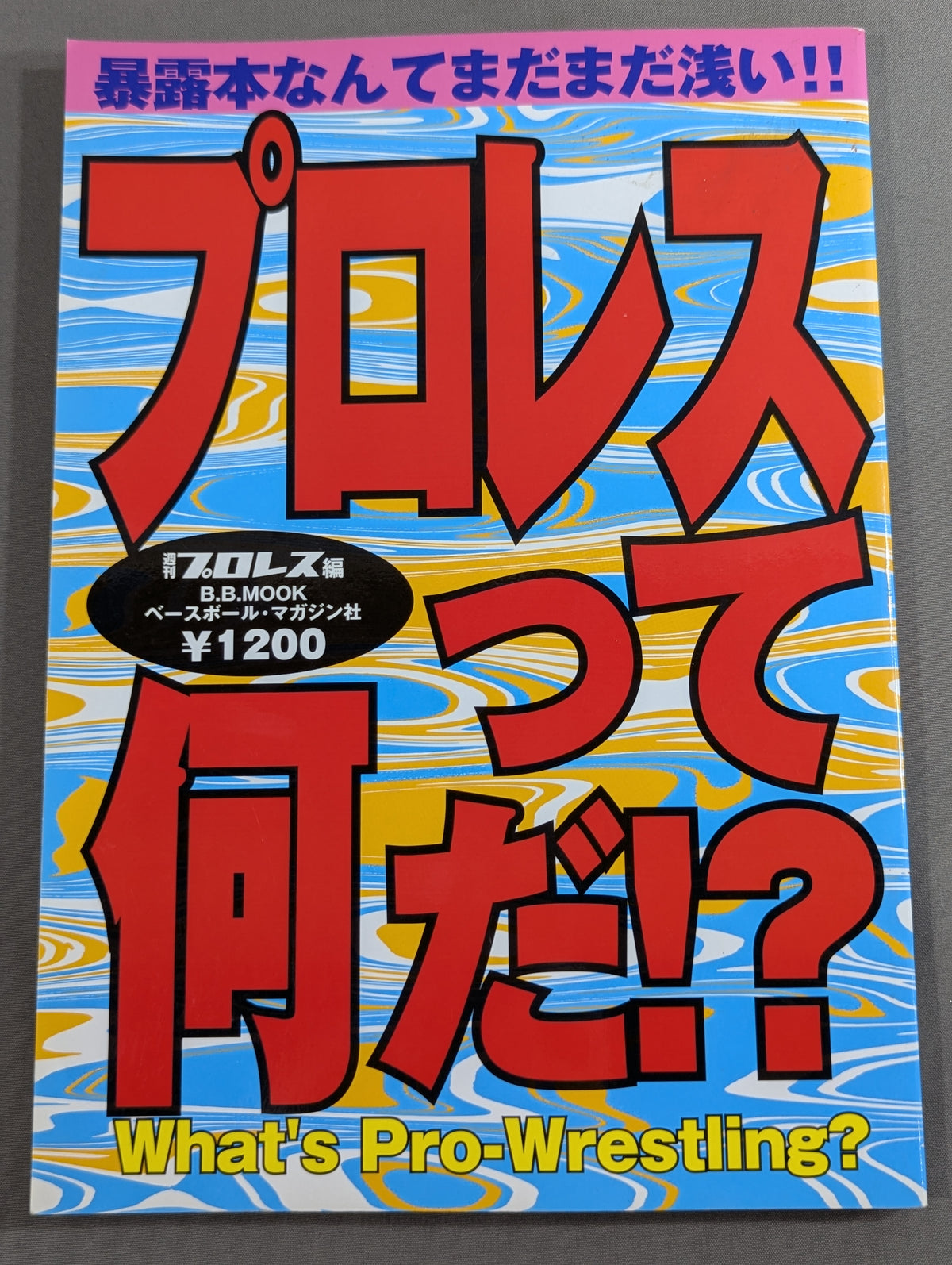 プロレスって何だ!? 暴露本なんてまだまだ浅い!!