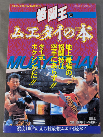 King of Fighters 6 Muay Thai Book / Standing Technique Strongest Martial Arts, Muay Thai Reading Book