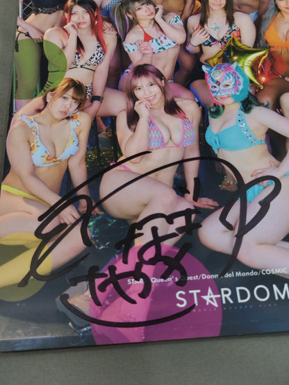 [UNAGI SAYAKA  hand signed autograph 】STARDOM VISUAL BOOK Bikiniing 10