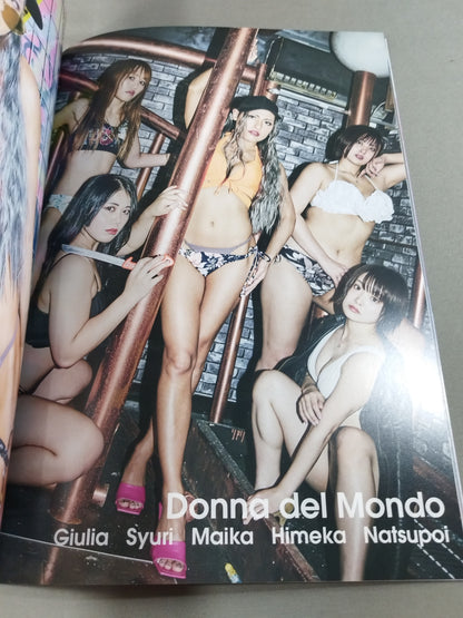 [UNAGI SAYAKA  hand signed autograph 】STARDOM VISUAL BOOK Bikiniing 10