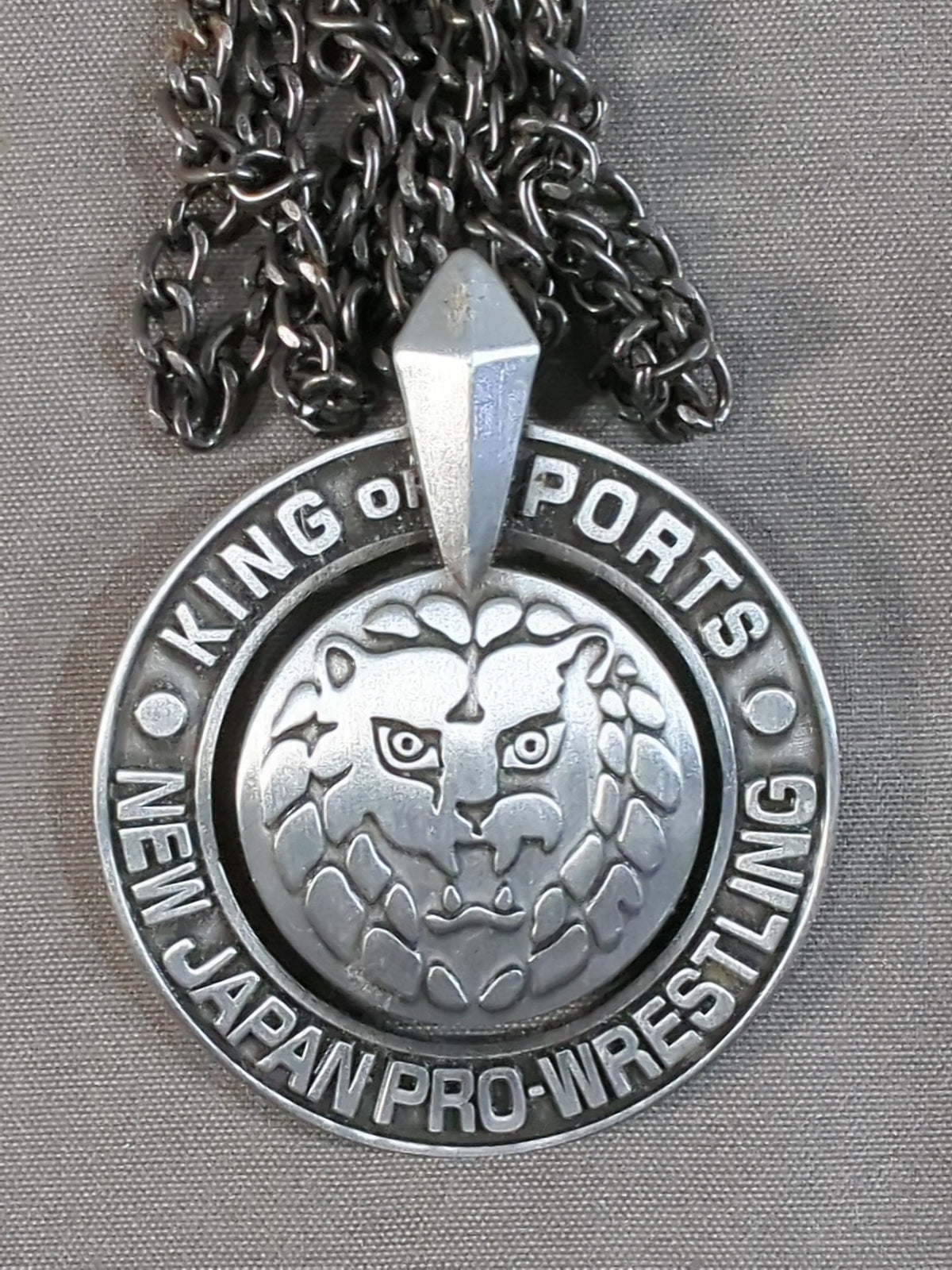 New Japan Pro Wrestling  Lion Mark  Necklace
