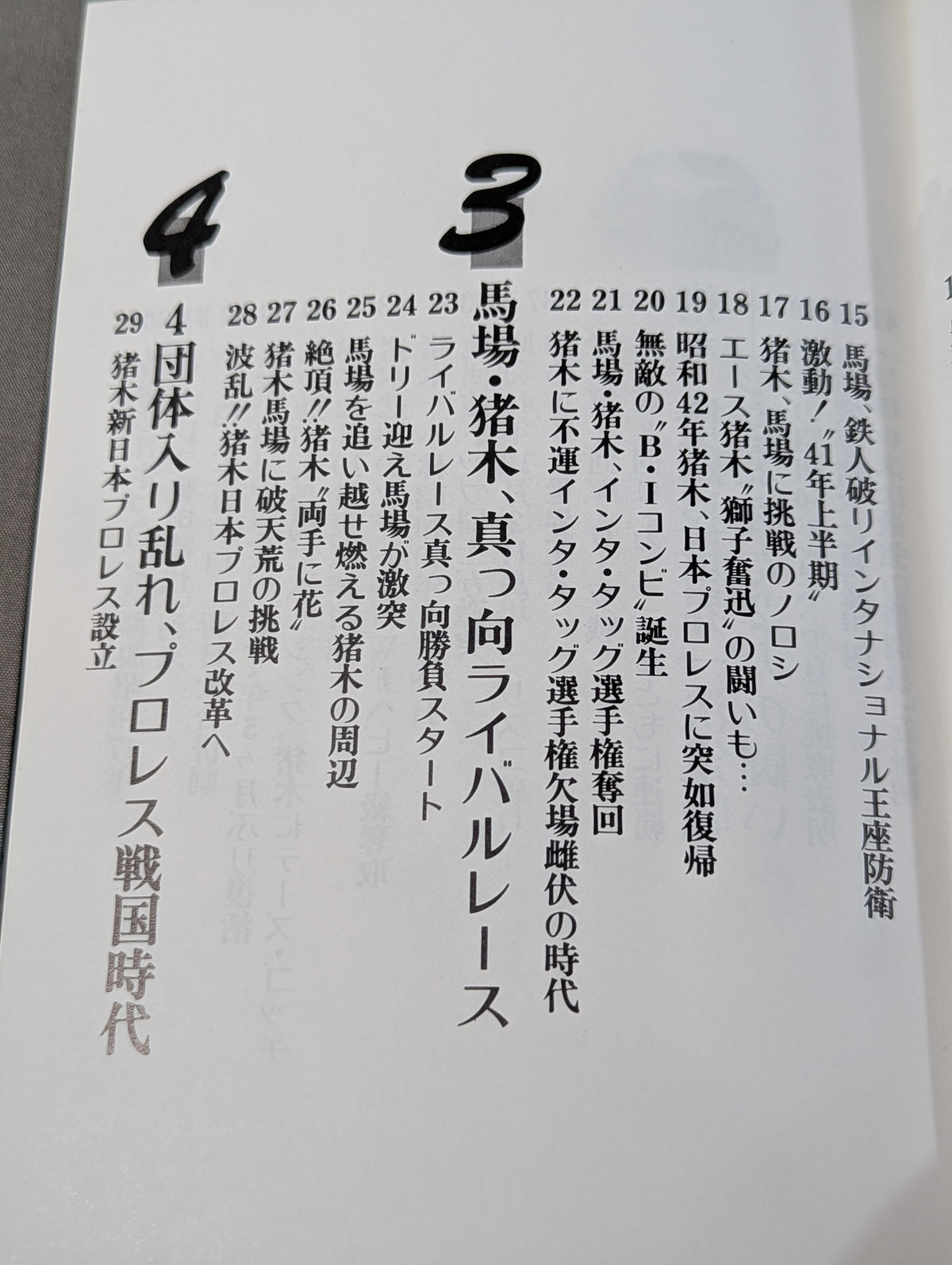 Fateful rival G. Baba A. Inoki  Eternal Struggle