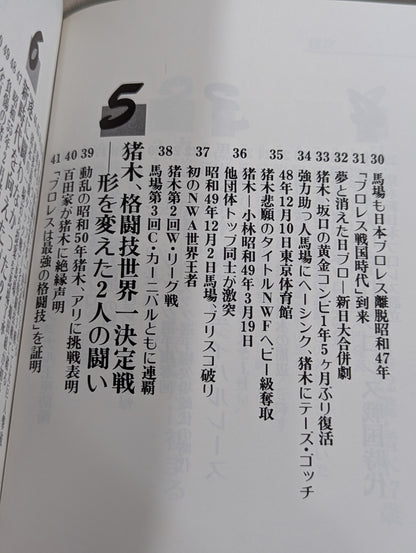 Fateful rival G. Baba A. Inoki  Eternal Struggle