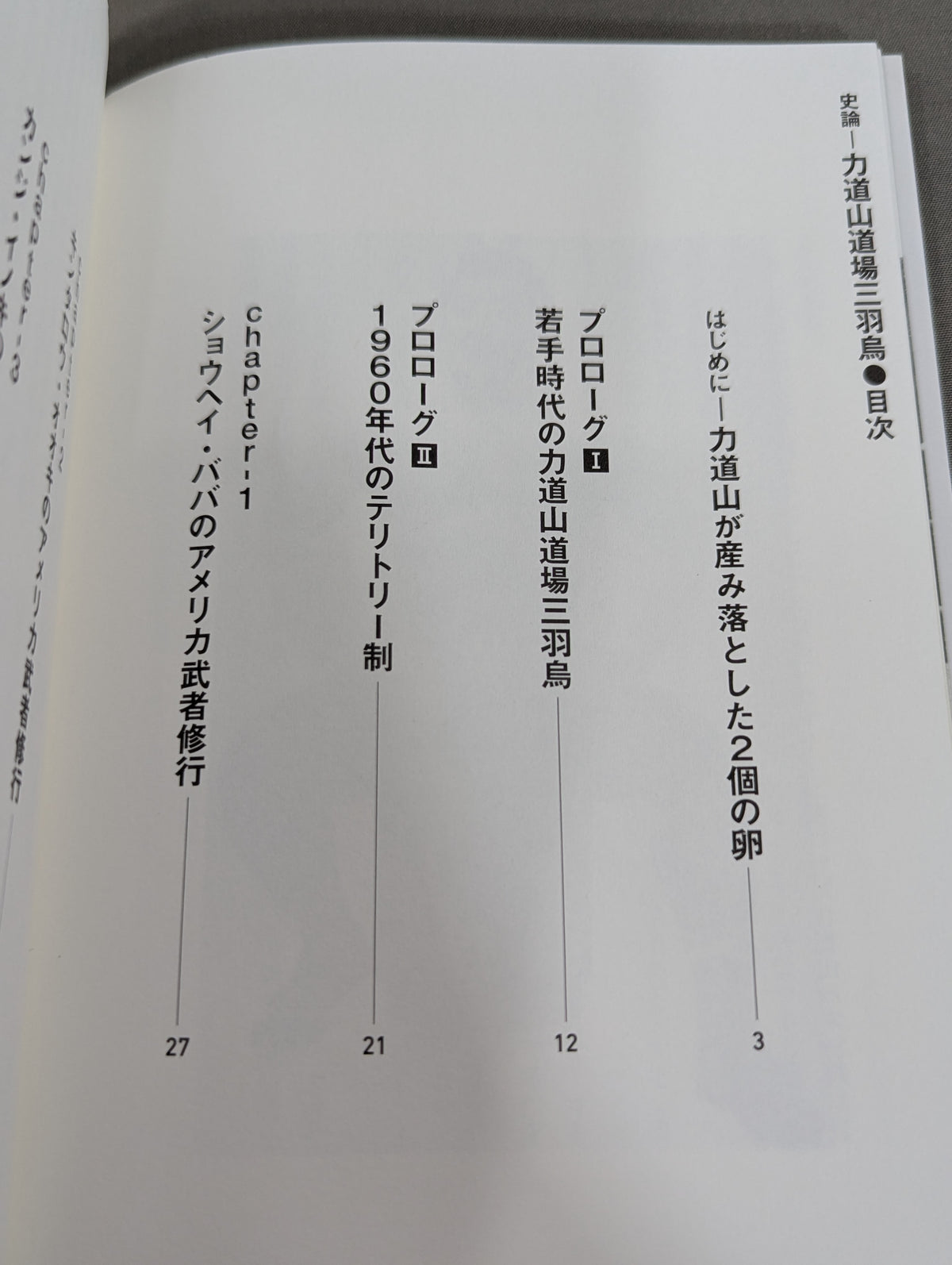 Historical Theory-Rikidozan Dojo Three Crows