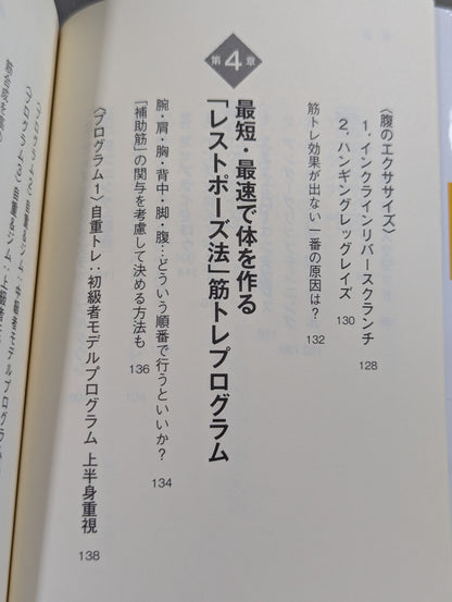 Yamamoto-style 'Rest Pose' Strength Training Method