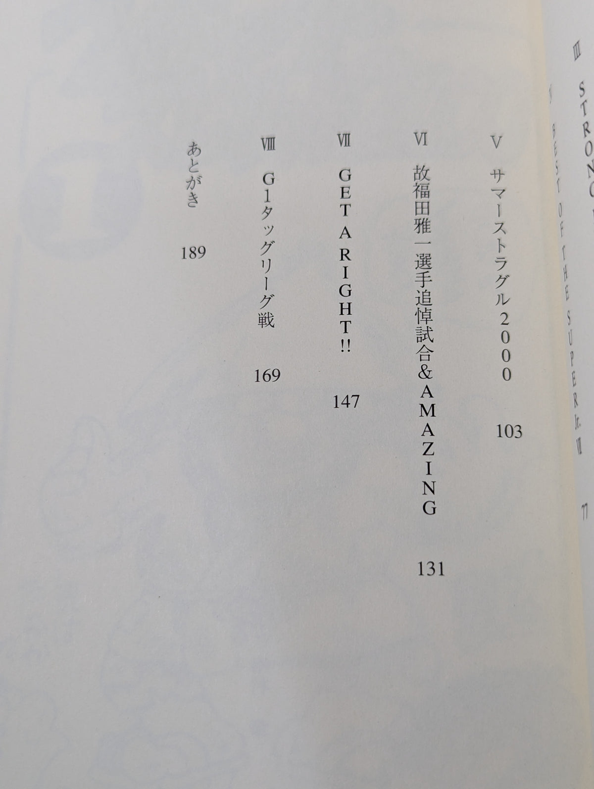 Kero's Sudden Hero Legend New Japan Pro Wrestling Travel Diary 2000 Edition