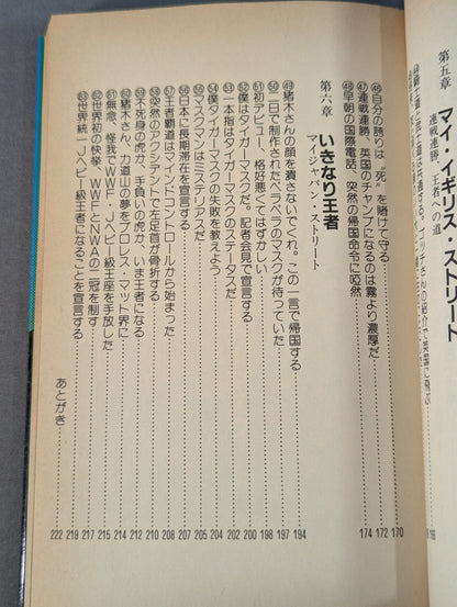 いきなり王者。吠え吠えタイガーマスク