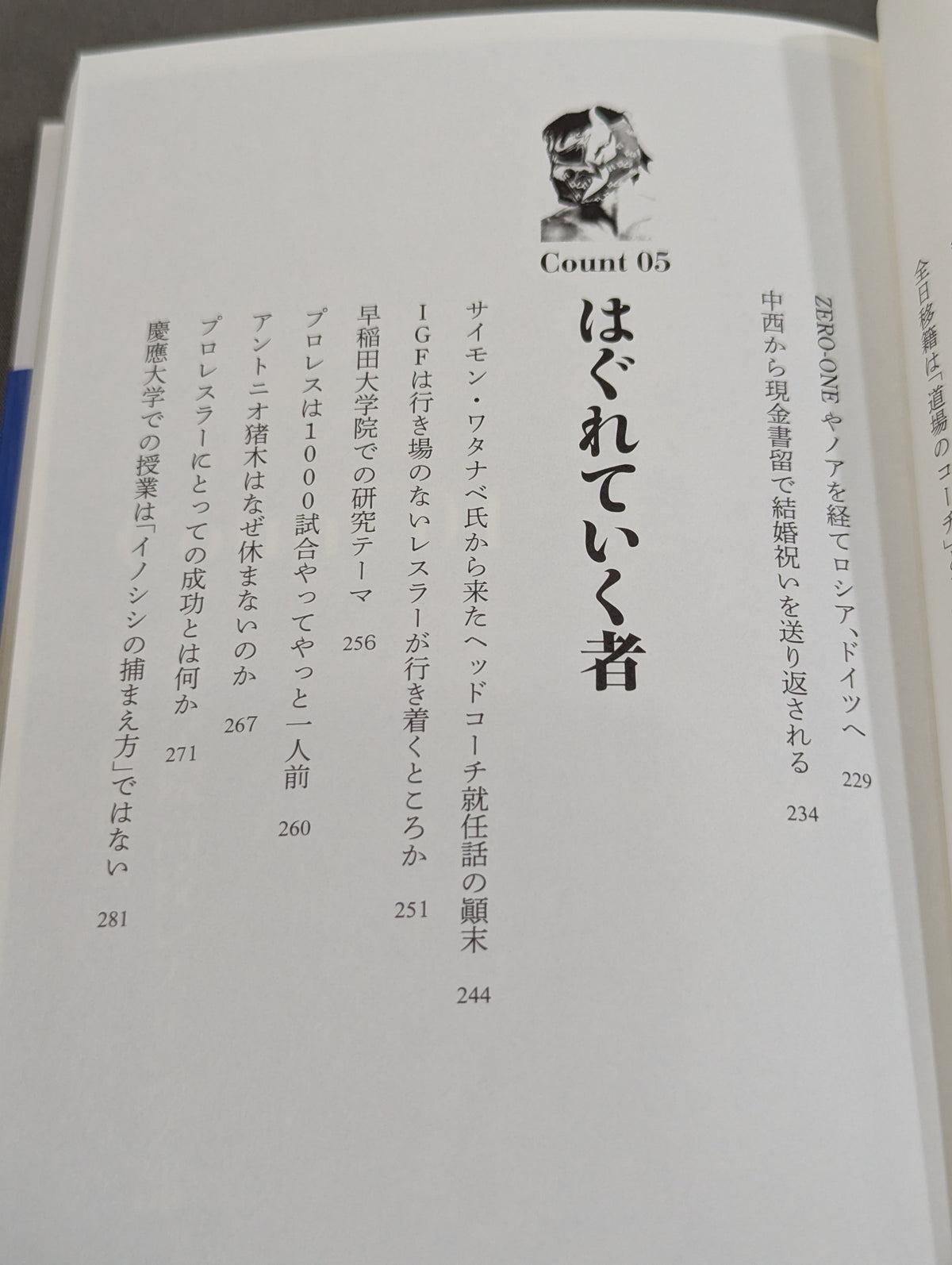 I was a pro wrestler  in Futu until I became a part-time university lecturer at KO