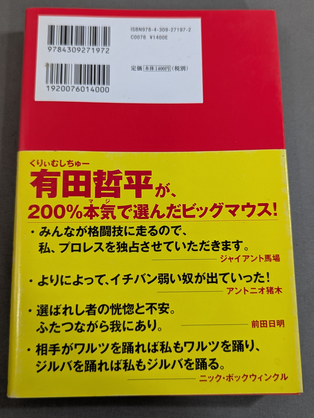 プロレスラー 伝説のビッグマウス