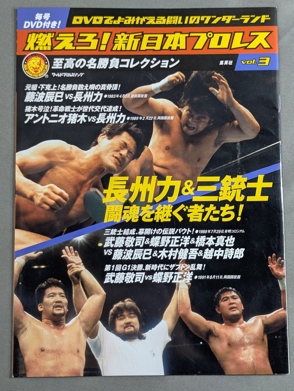 Burn! New Japan Pro Wrestling  vol.3