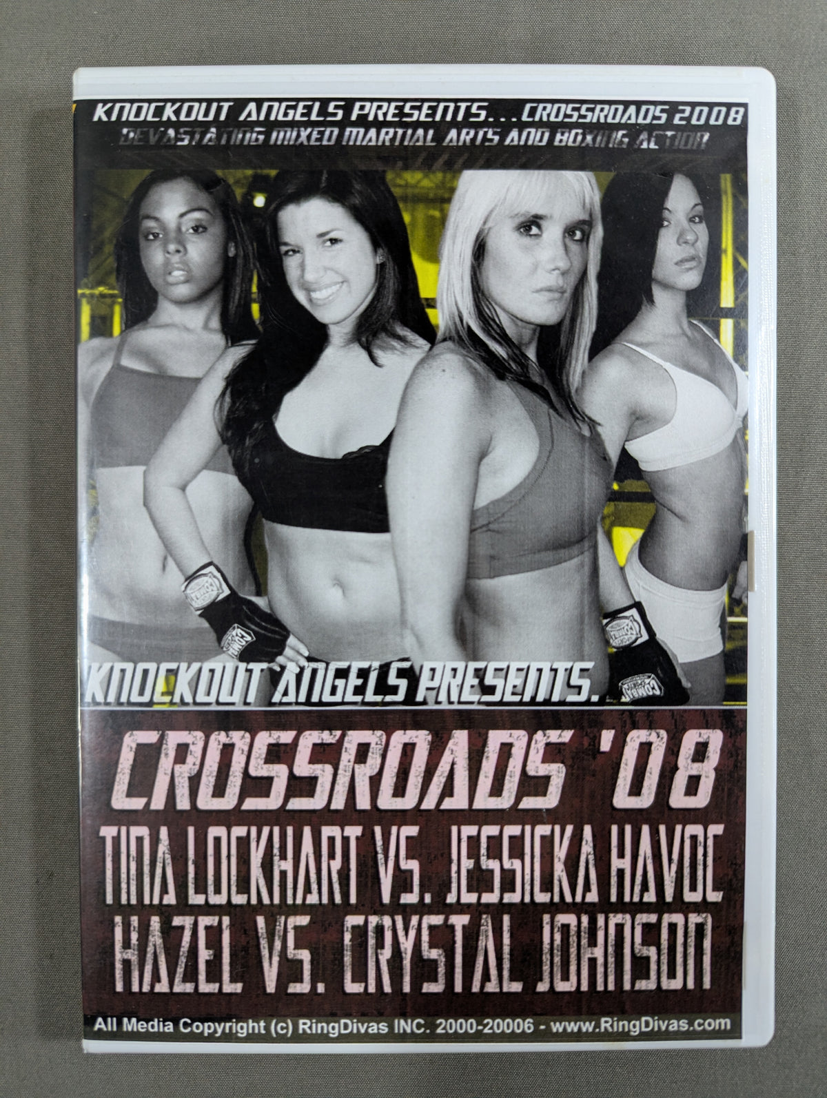 RINGDIVAS KNOCKOUT ANGELS CROSSROADS 2008