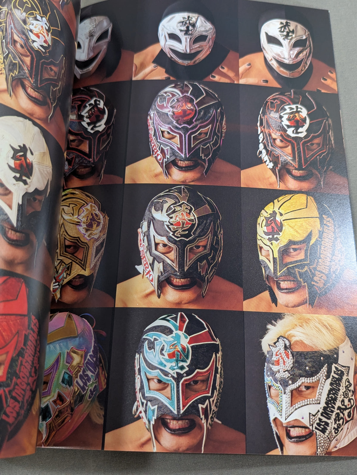 [BUSHI  hand signed autograph ] FOTOLIBRE de Mascaras Numero.79