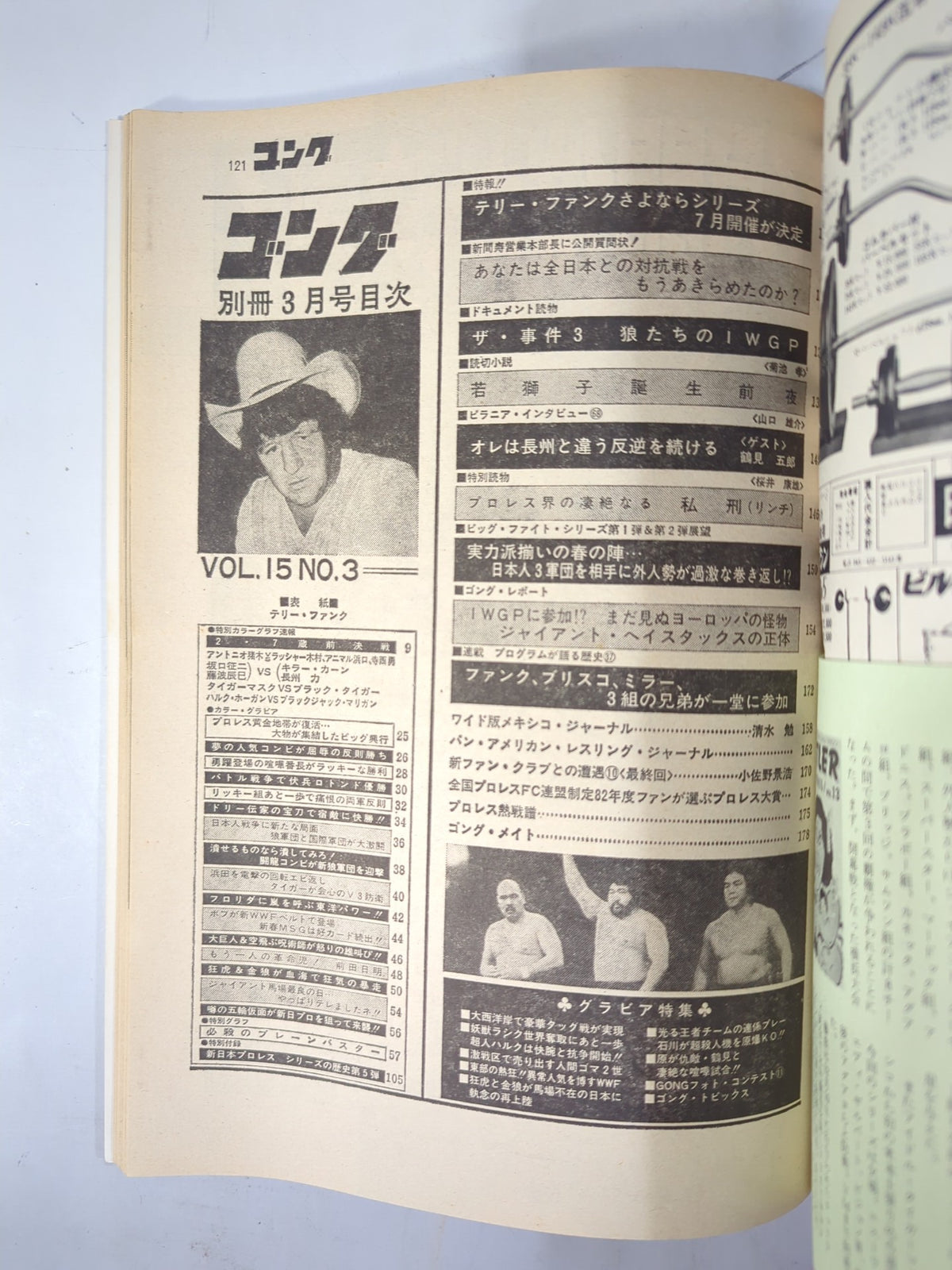 別冊ゴングVol.15 No.3
