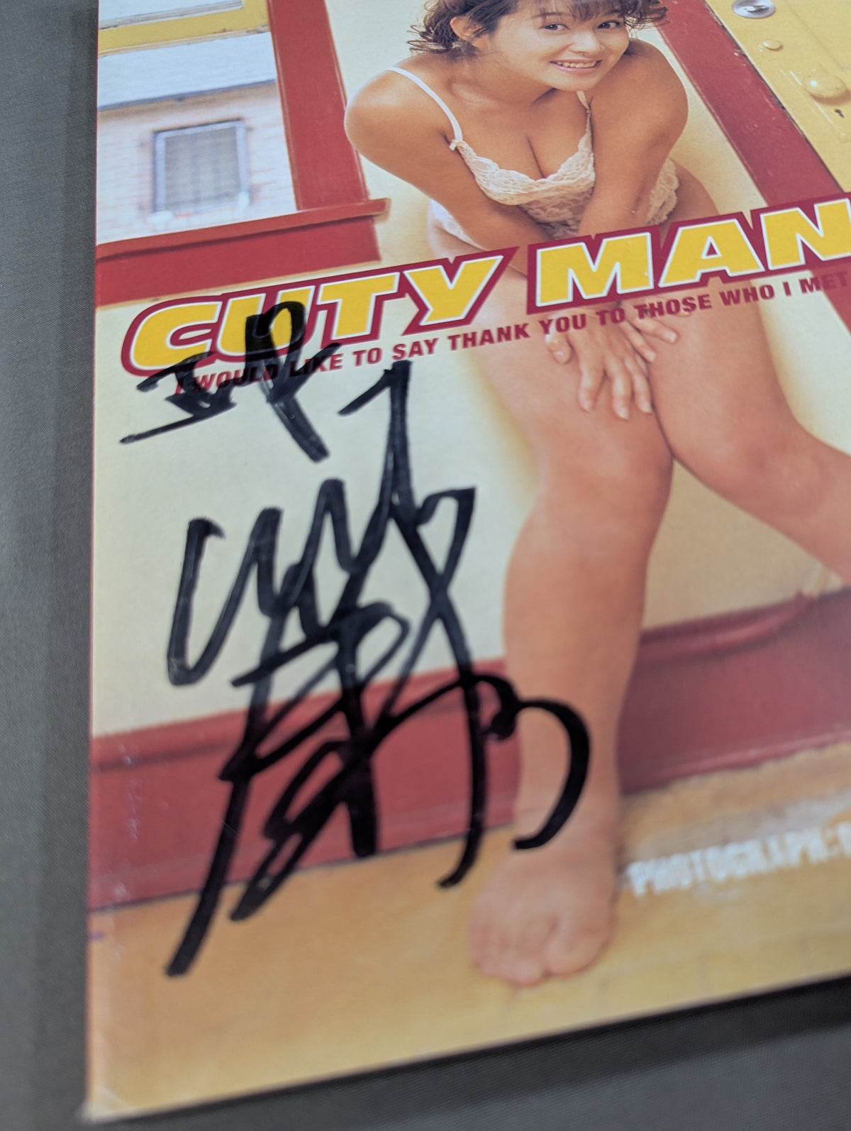 【Hand signed autograph】 Cutie Suzuki photo Set CUTY MANIA