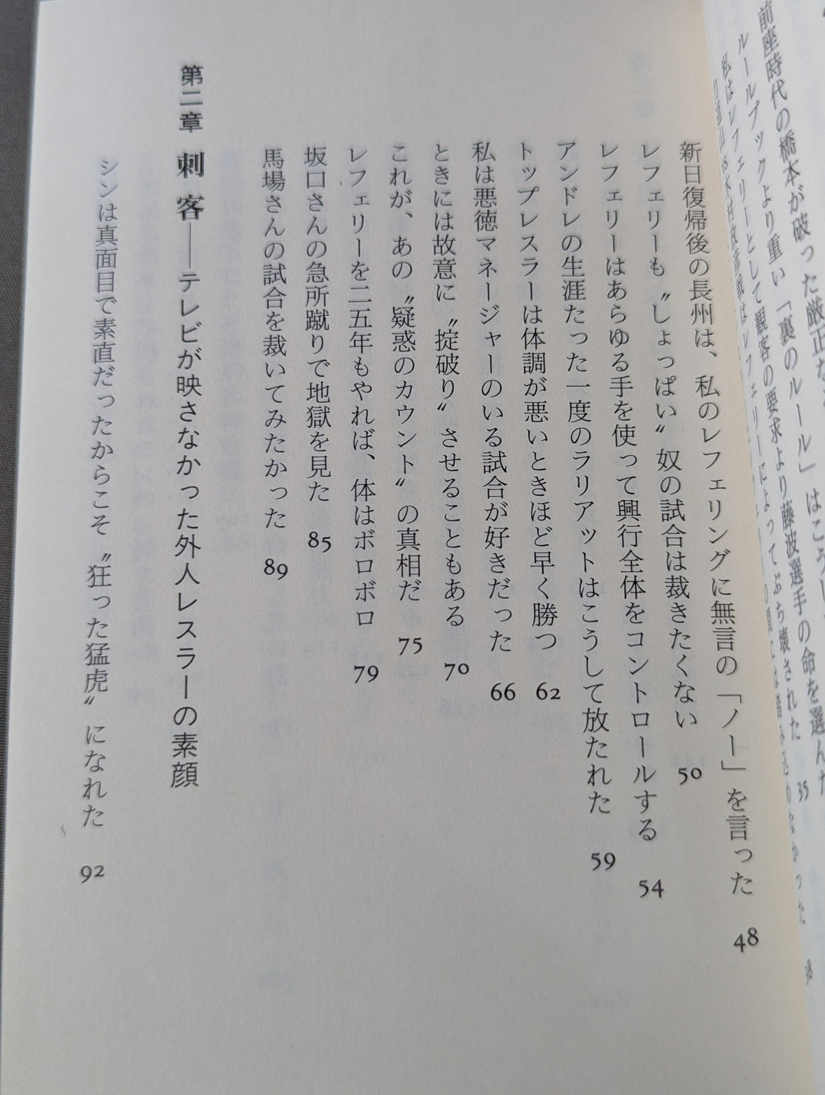 プロレス  至近距離の真実  レフェリーだけが知っている表と裏