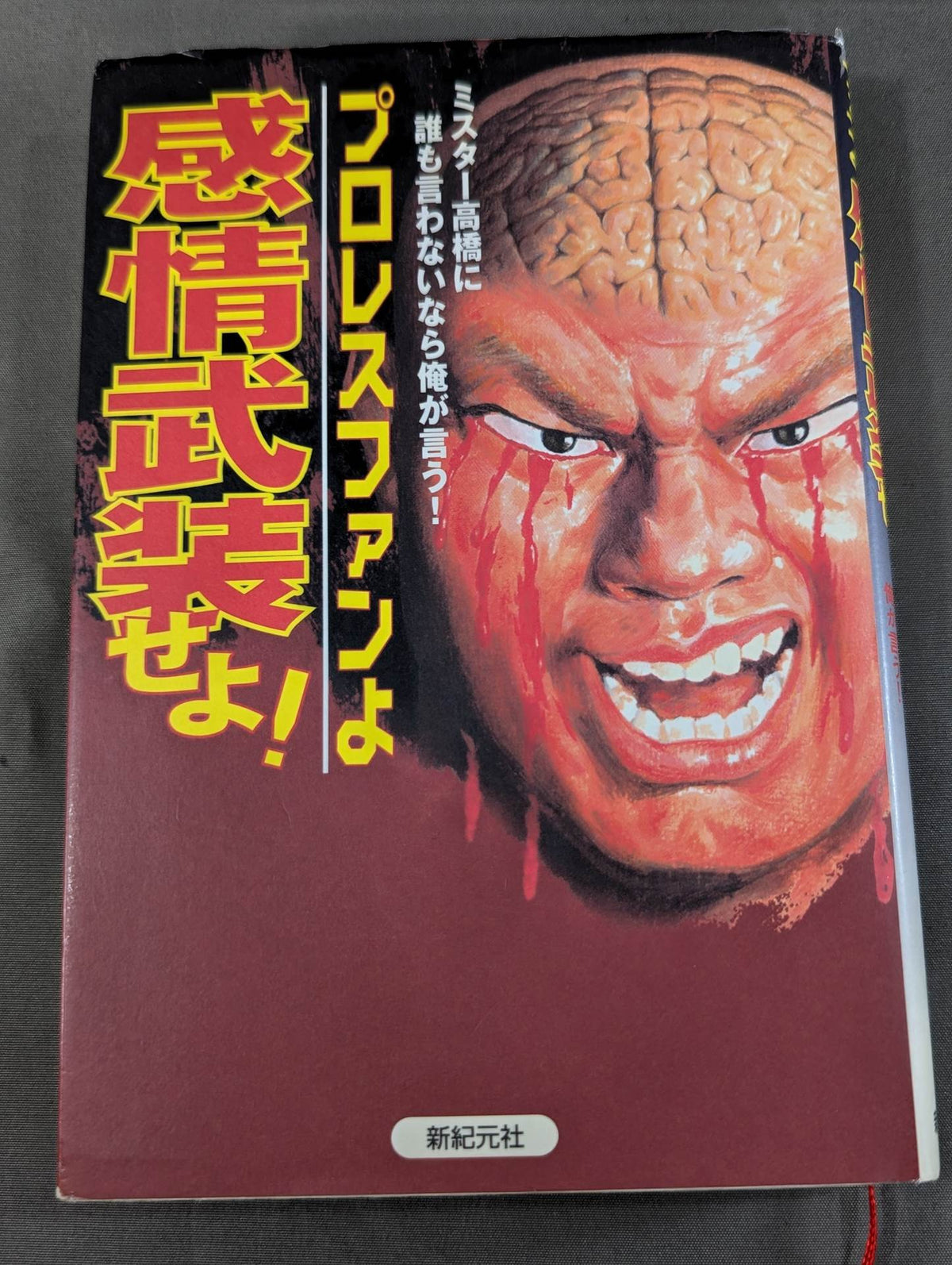 Pro Wrestling  fans, arm yourself with emotion! If no one tells Mr. Takahashi, I'll say it!