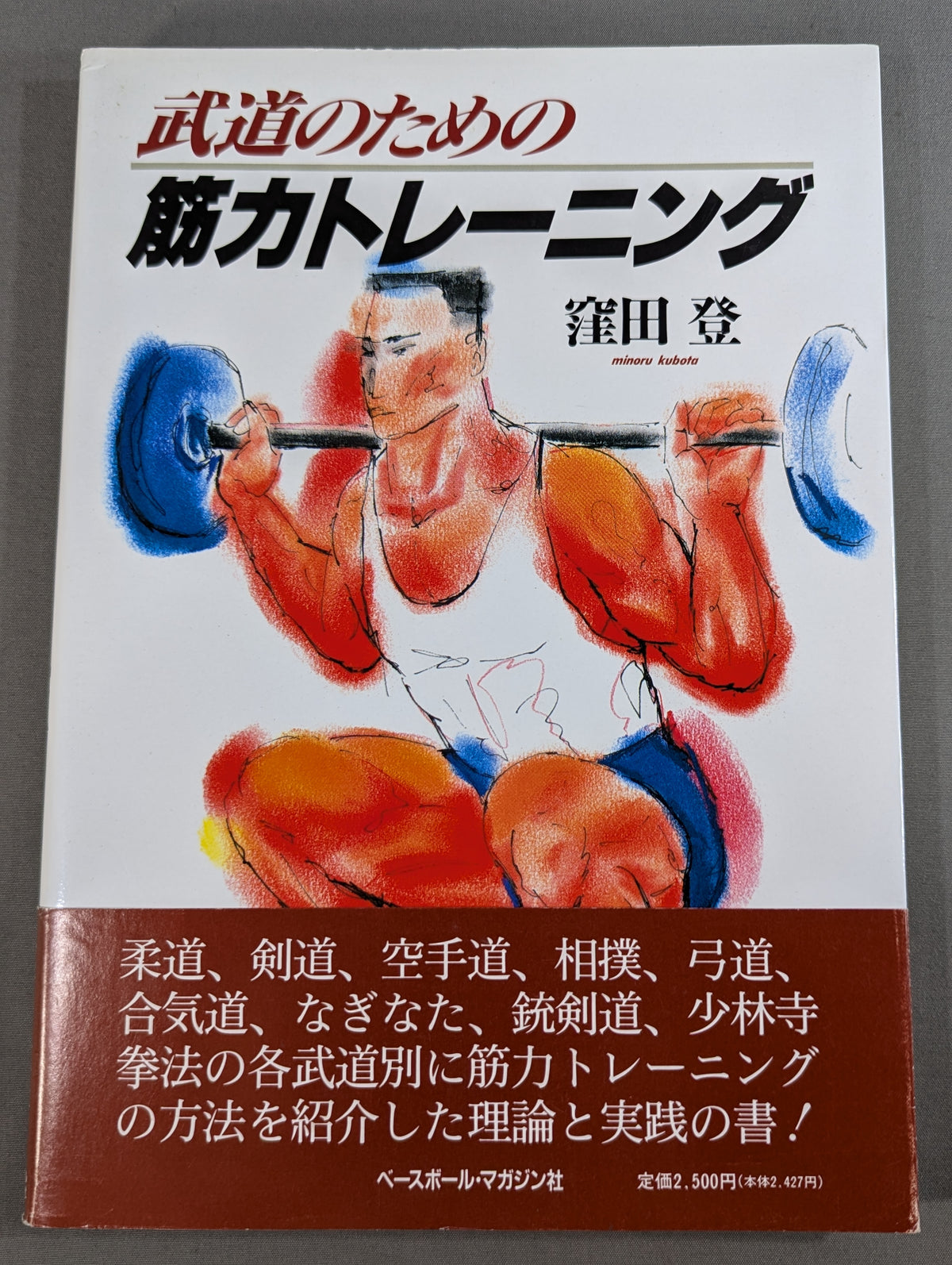 武道のための筋力トレーニング