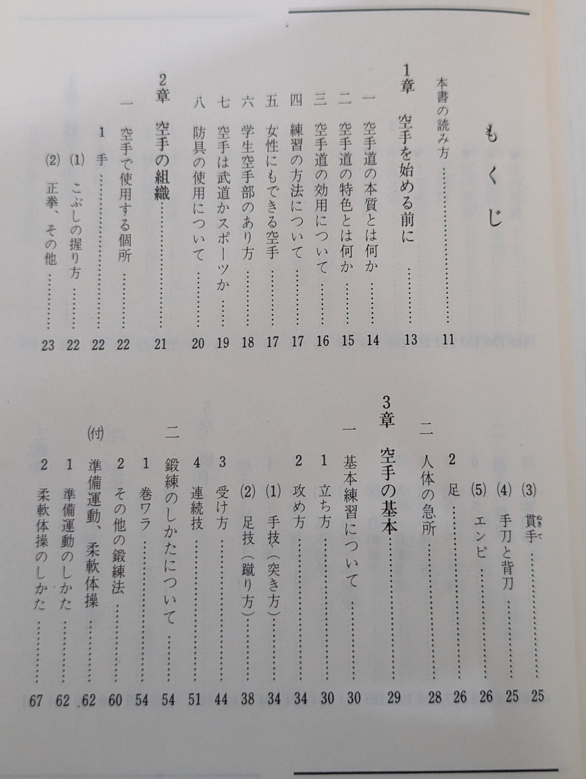 絵説 空手道独習教本 全