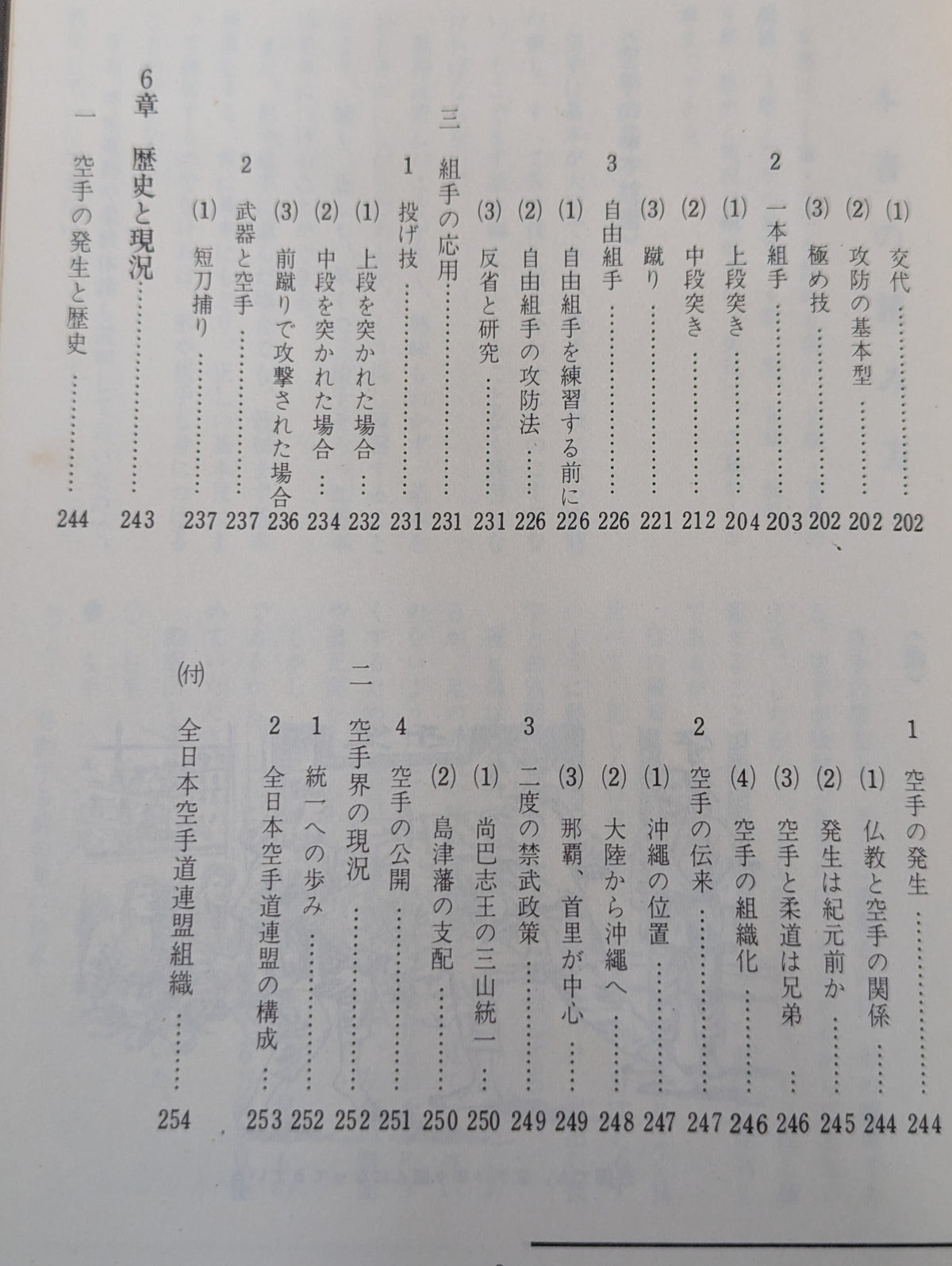 絵説 空手道独習教本 全