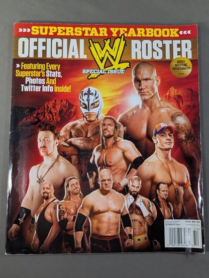 WWE SUPERSTAR YEARBOOK OFFICIAL ROSTER