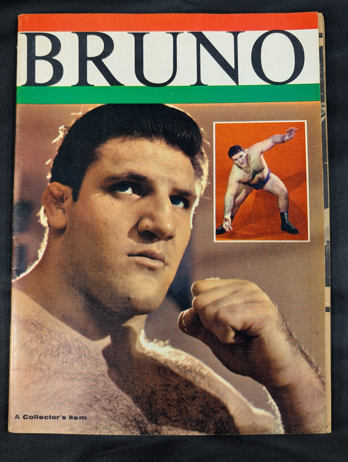 【Bruno Sammartino  hand signed autograph 】BRUNO: A Collector's item