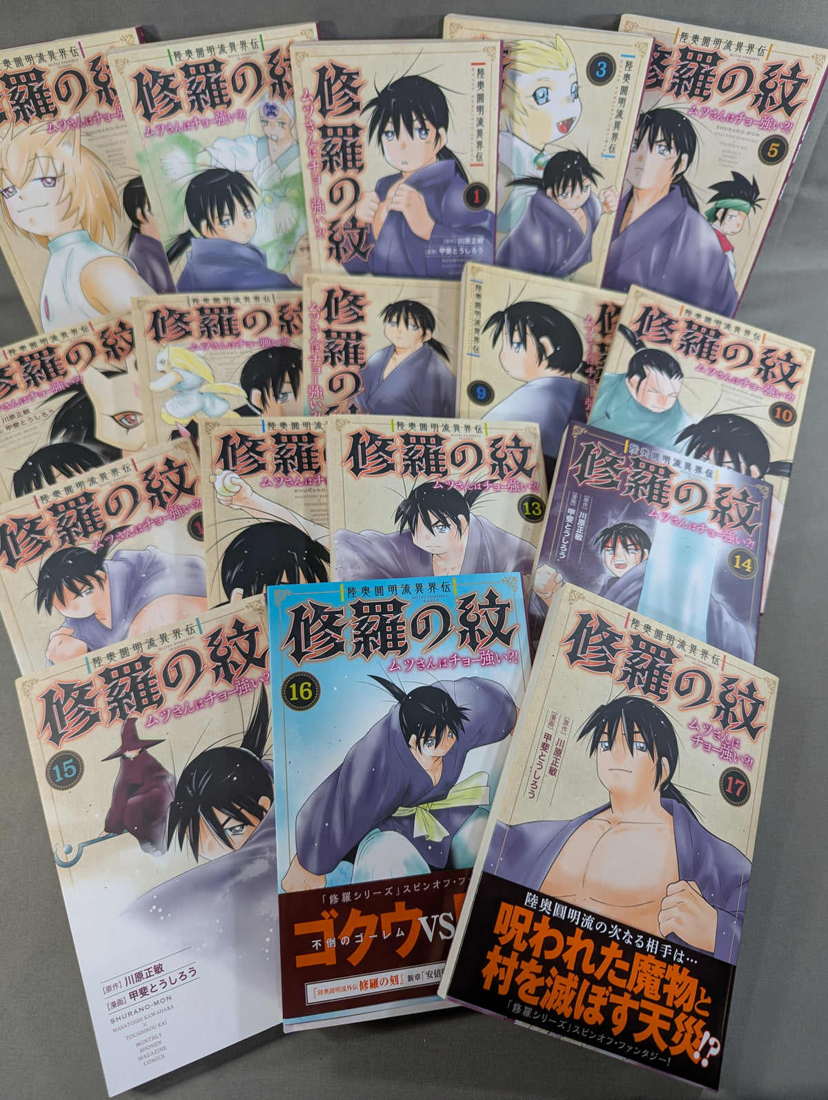 【既刊17巻セット】陸奥圓明流異界伝 修羅の紋 ムツさんはチョー強い?!