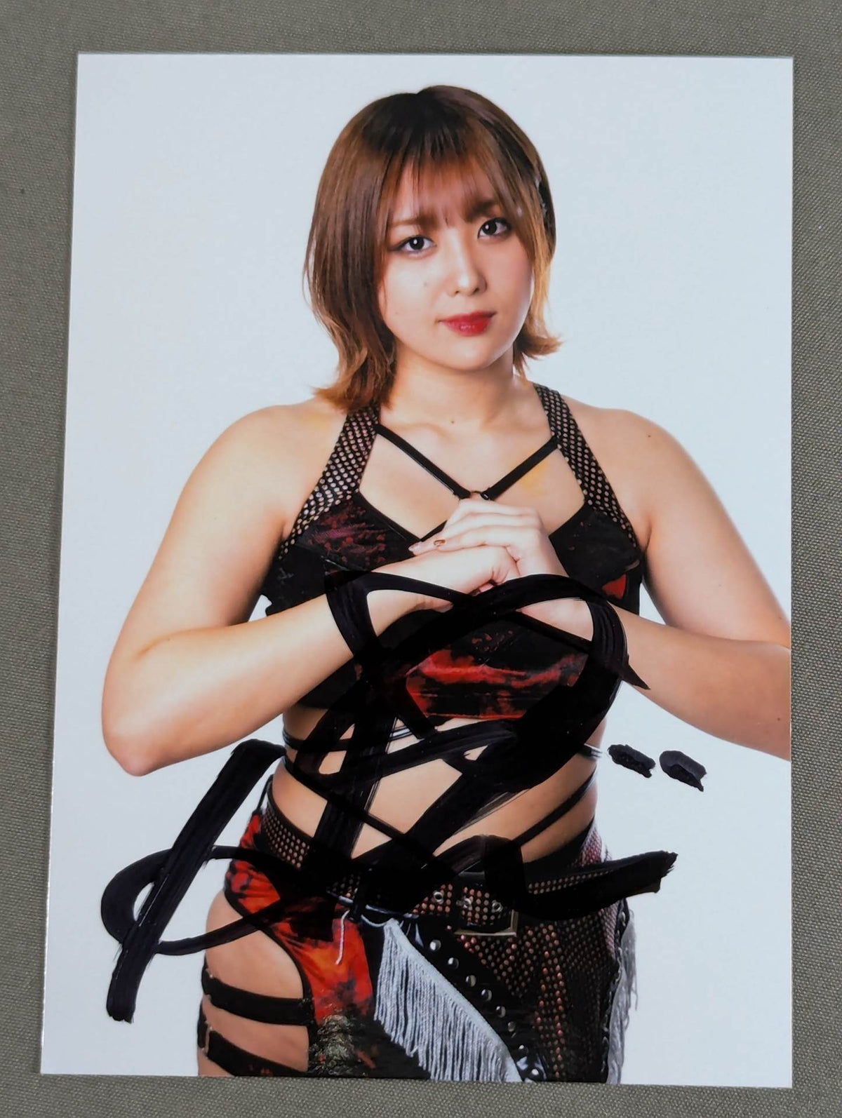 HIMEKA  hand signed autograph photo  (A-1)