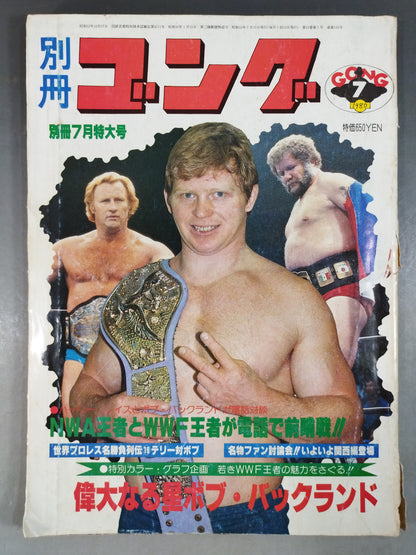 別冊ゴングVol.12 No.7