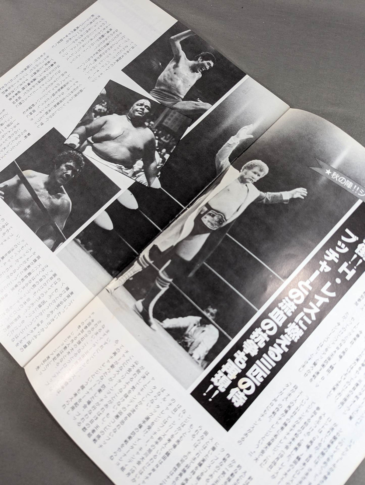 ★ Wraith vs. Tsuruta NWA ★ 79 Giant Series
