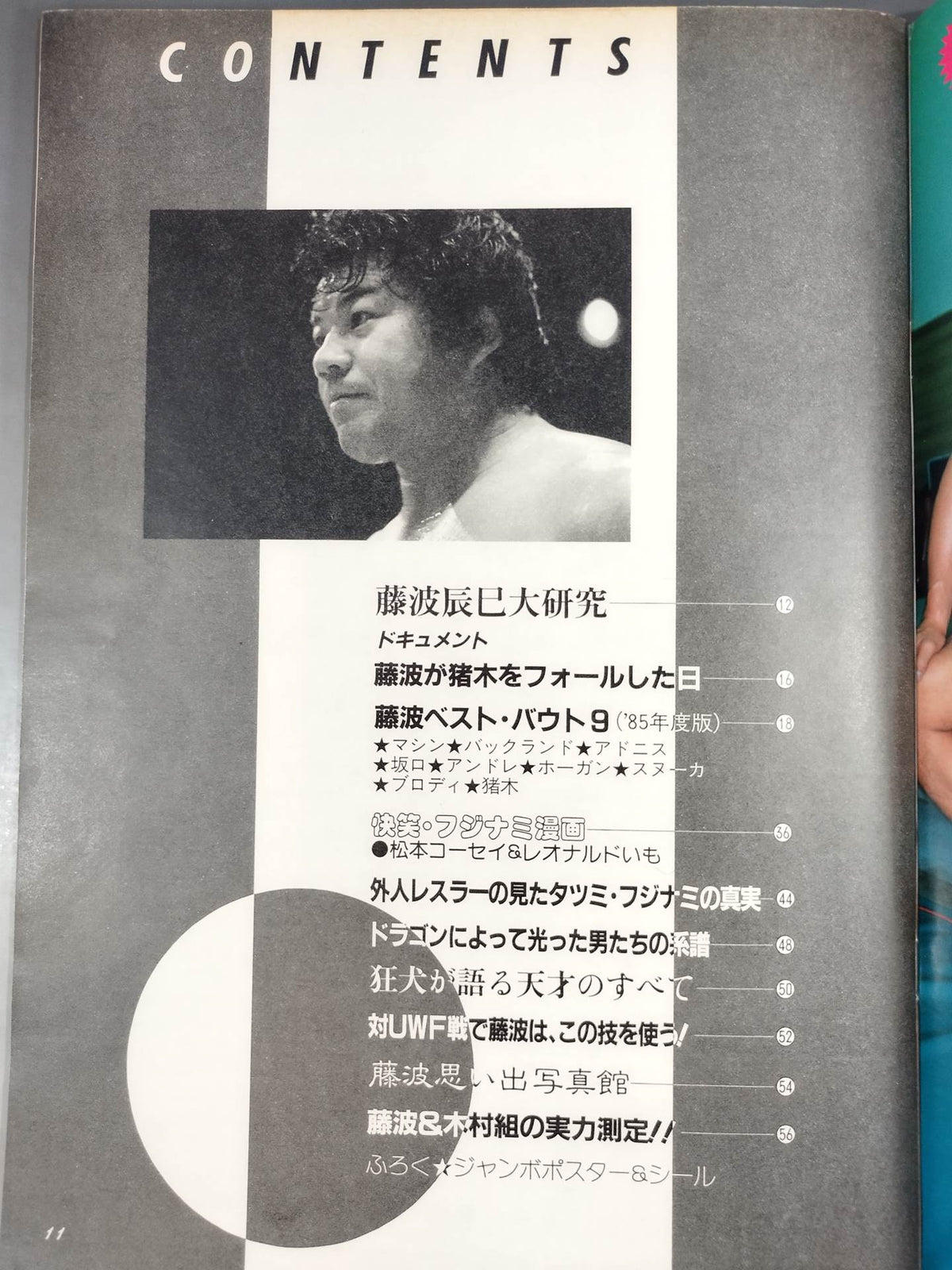 Pro Wrestling  Album 64 Now is the time Tatsumi Fujinami 