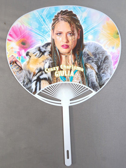 Giulia  Marigold Uchiwa (paper fan)