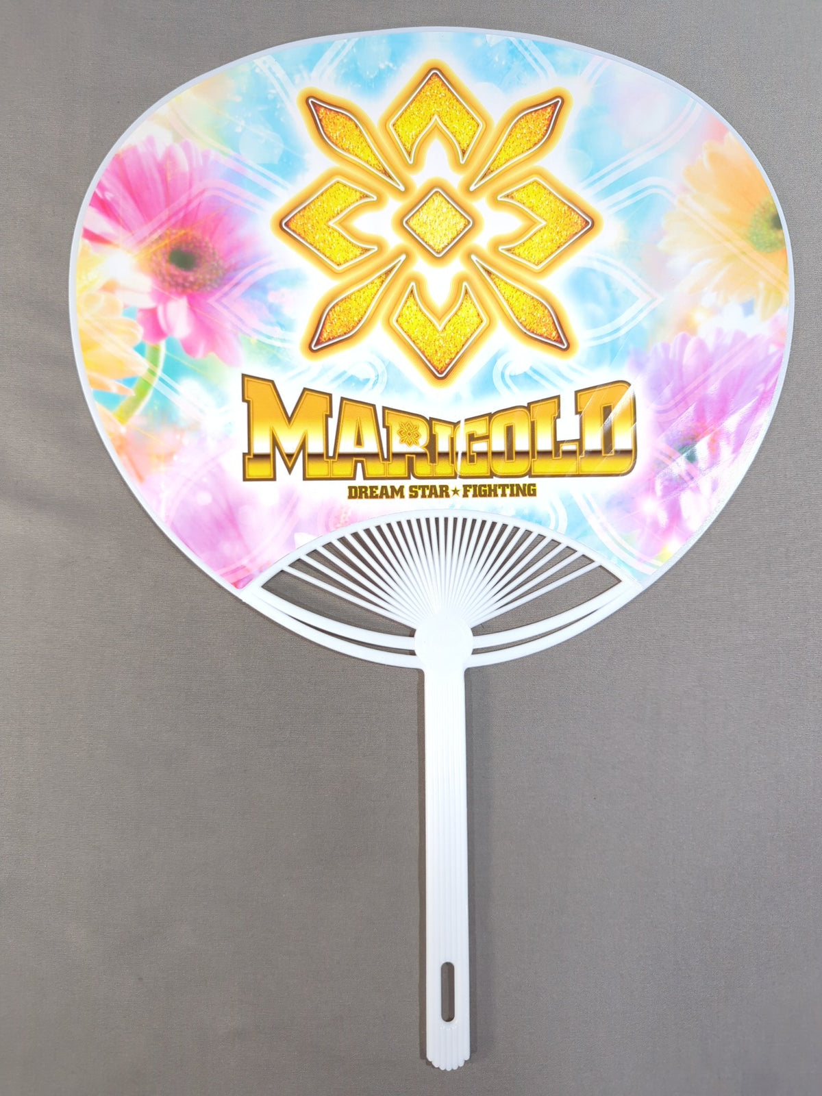 Giulia  Marigold Uchiwa (paper fan)