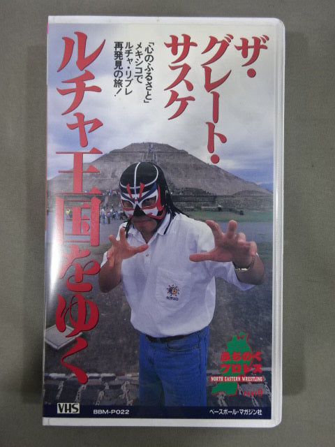 Explore the Kingdom of Lucha The Great Sasuke  Weekly Pro Wrestling  Video Special Issue Vol.22