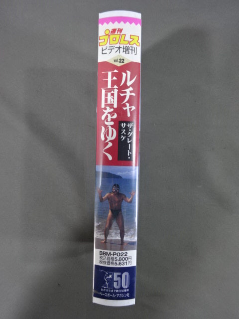Explore the Kingdom of Lucha The Great Sasuke  Weekly Pro Wrestling  Video Special Issue Vol.22