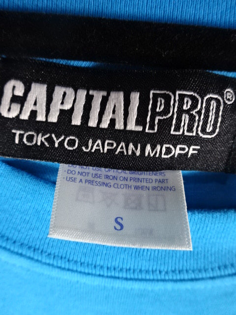 CAPITAL× International Pro Wrestling  Retro T-shirt (Blue)