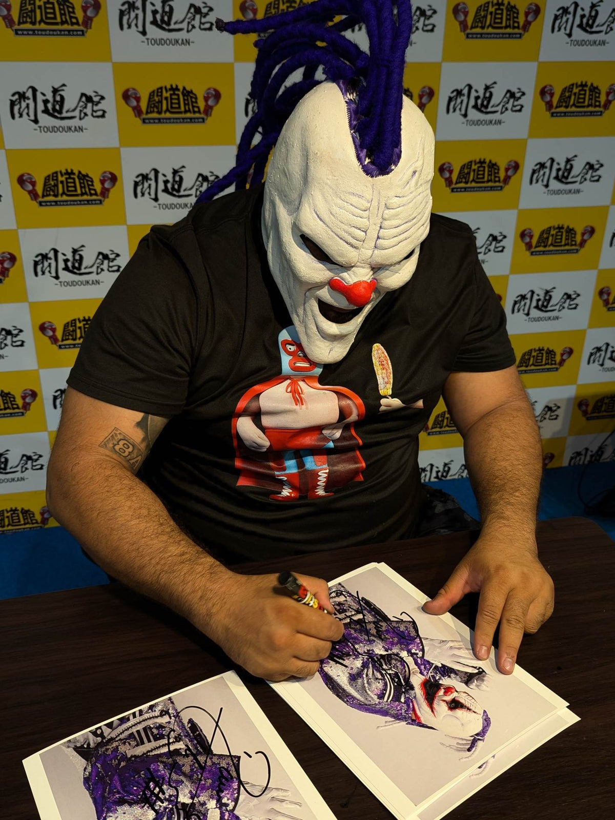 Dave the Crown hand signed autograph  Pro-Photo 