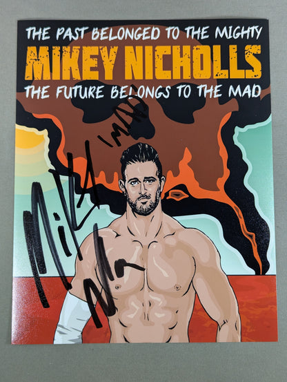 Mikey Nicholls  hand signed autograph Pro-Photo  (A-1)