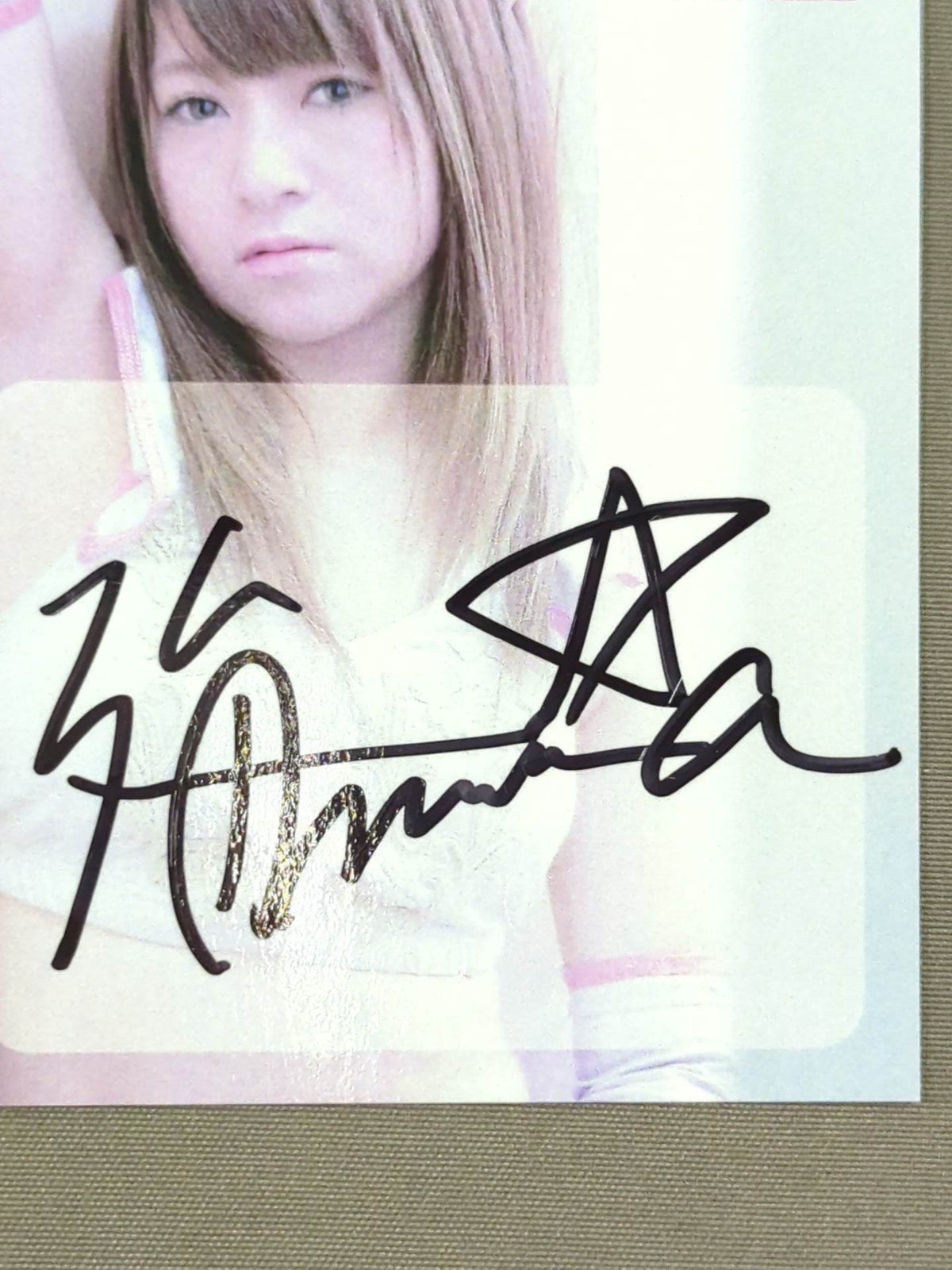 2018 STARDOM COLLECTION CARD 美邑弘海 公式autographed card