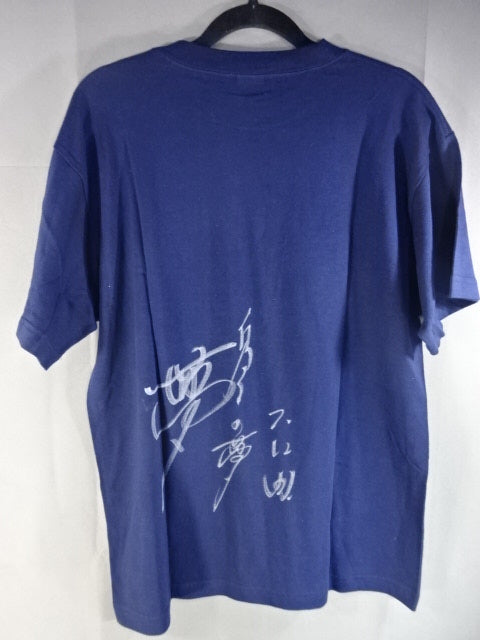 【hand signed autograph】 Atsushi Onita  JADO FIRE T-shirt