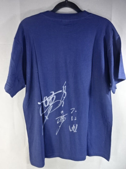 【hand signed autograph】 Atsushi Onita  JADO FIRE T-shirt