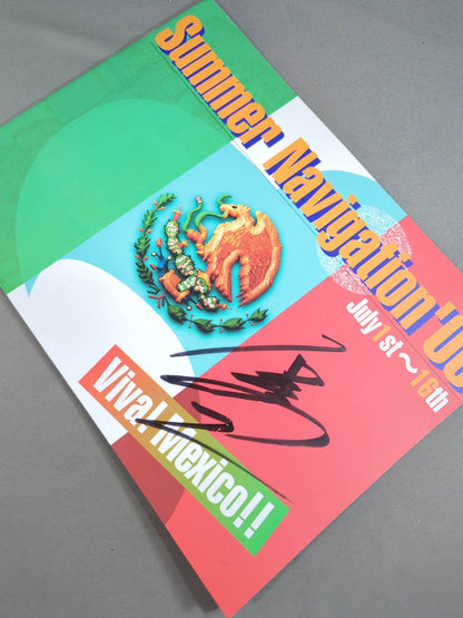 [Taiji Ishimori  hand signed autograph 】2006 Summer Navigation’06 / VIVA MEXICO!!