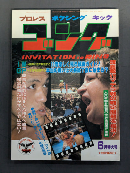 月刊ゴングVol.16 No.6