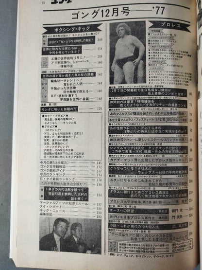月刊ゴングVol.10 No.17